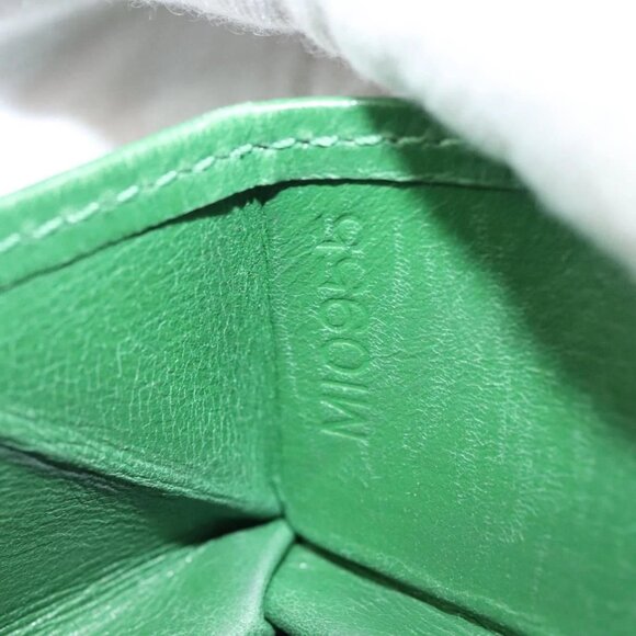 LOUIS VUITTON Epi Porte Monnaie Boite Coin Purse Green - Picture 12 of 15